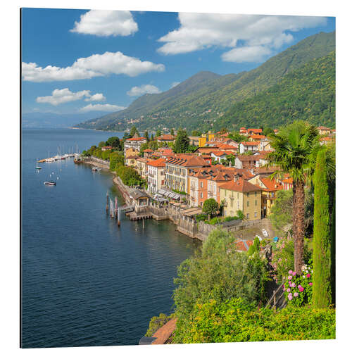 Tableau en aluminium Cannero Riviera at Lake Maggiore