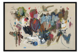 Gerahmter Kunstdruck Bewegung