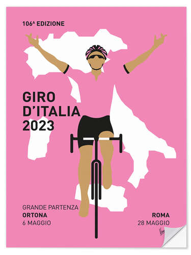 Wandsticker Giro d'Italia 2023