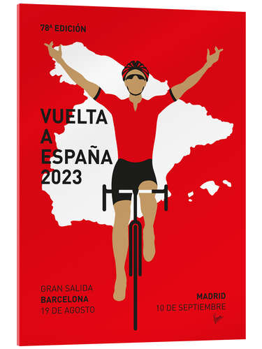 Acrylglas print Vuelta a España 2023