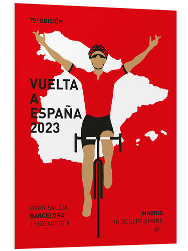 Foam board print Vuelta a España 2023