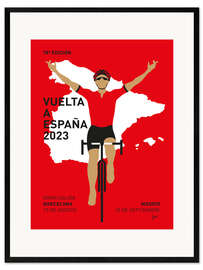 Framed art print Vuelta a España 2023