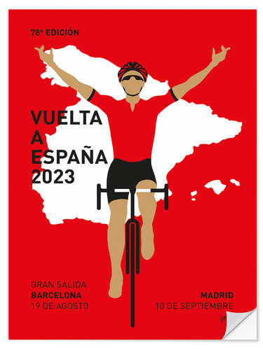 Wandsticker Vuelta a España 2023