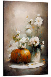 Magnettafel Stillleben mit Kürbis