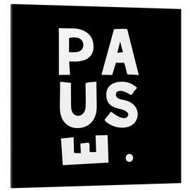 Magnettafel Pause
