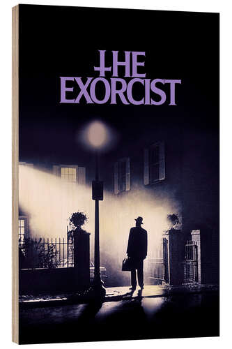 Stampa su legno The Exorcist