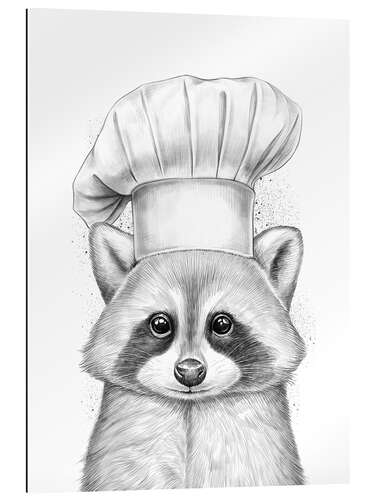 Gallery print Raccoon Cook