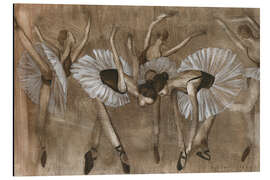 Magnettafel Ballett-Tänzerinnen