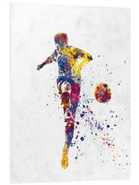 Foam board print Soccer Player XXX