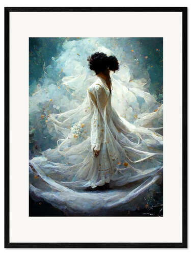 Innrammet kunsttrykk Fantasy Dress