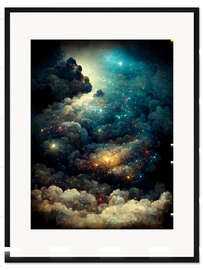 Gerahmter Kunstdruck The Universe
