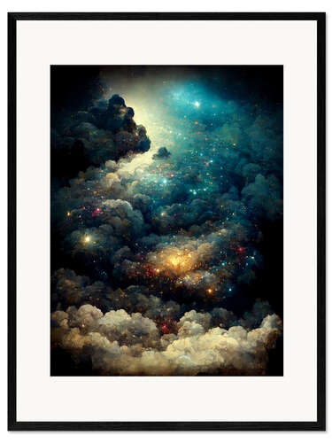 Kehystetty taidepainatus The Universe