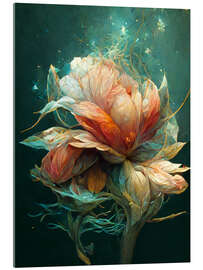 Acrylic print Fantasy Flower I