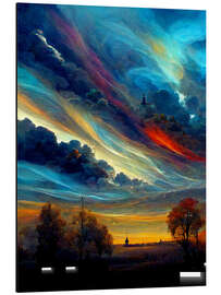 Magnettafel Fantasy in the Sky I