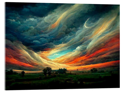 Akrylbillede Fantasy in the Sky III
