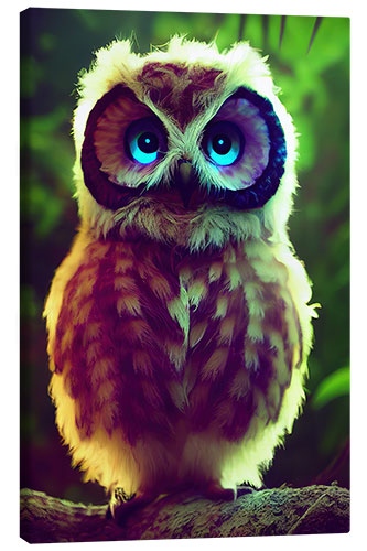 Canvas print Baby Owl