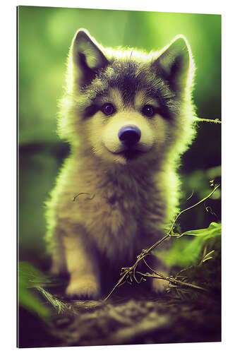 Galleritryk Baby Wolf