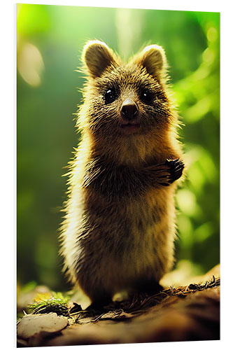 Foam board print Baby Quokka