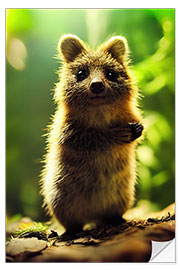 Wandsticker Baby Quokka