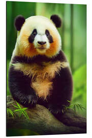 Magnettafel Baby Panda Bär