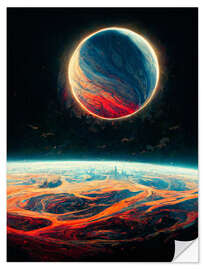 Muursticker Planets in Space II