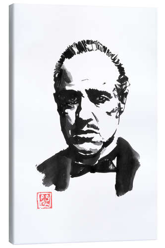 Tableau sur toile Don Corleone