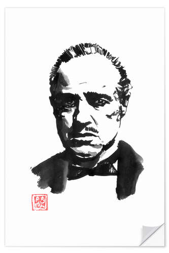 Wall sticker Don Corleone