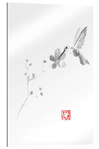 Gallery print Sakura cherry blossom and bird