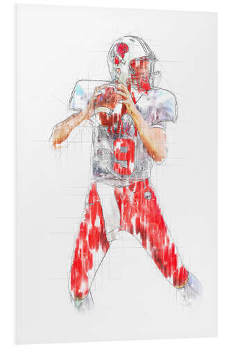 Foam board print American Football II