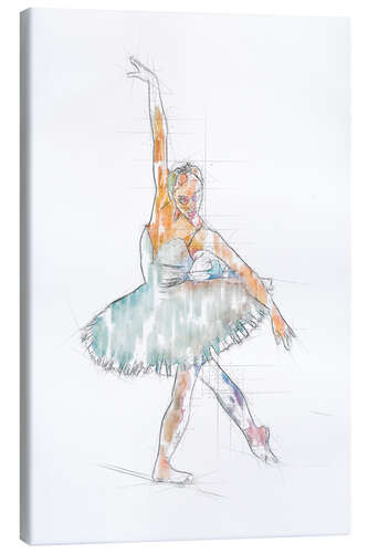 Canvas-taulu Ballerina