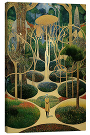 Tableau sur toile  Magic Gardens - Collage VII - Mariusz Flont