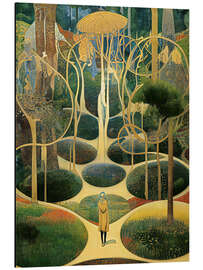 Magnettafel Magische Gärten - Collage VII