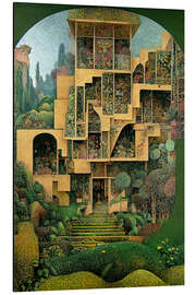 Magnettafel Tor zum Haus der Blumen