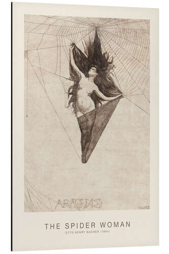 Alubild Arachne, The Spider Woman, 1884