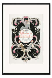 Gerahmter Kunstdruck Falbalas &amp; Fanfreluches Fashion Illustration, 1923
