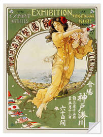 Wandsticker Art Nouveau Exhibition of Export, 1911