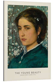 Aluminium print A Young Beauty, 1875