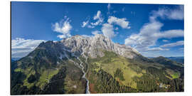 Tableau en aluminium Aerial view of the Hochkönig, Austria