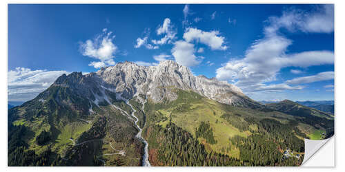 Sisustustarra Aerial view of the Hochkönig, Austria