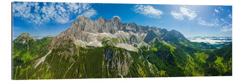 Gallery Print Breithorn, Schönfeldspitze und Selbhorn im Panorama