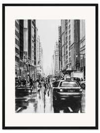 Gerahmter Kunstdruck Concrete Jungle, New York