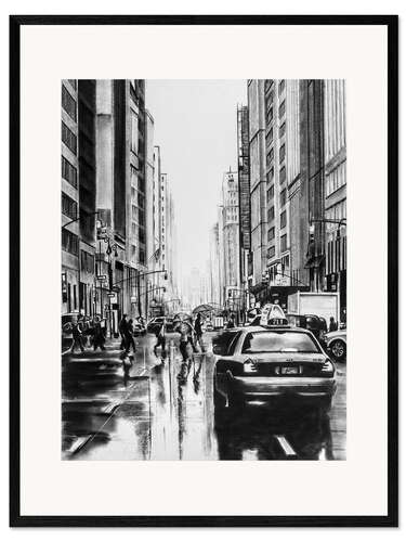 Framed art print Concrete Jungle, New York