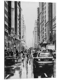 Magnettafel Concrete Jungle, New York