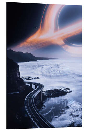 Gallery print Road to the Black Hole of Ocean Planet