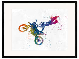 Framed art print Motorcycle IV