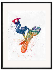 Gerahmter Kunstdruck Motorcycle VII