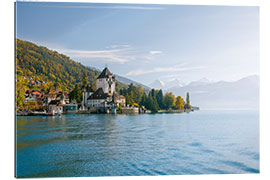 Galleriprint Oberhofen Castle in the Bernese Alps