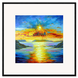 Framed art print Peace in the sunshine