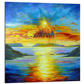 Magnettafel Frieden im Sonnenschein