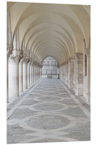 Bilde på skumplate Colonnade in the Doge's Palace, Venice